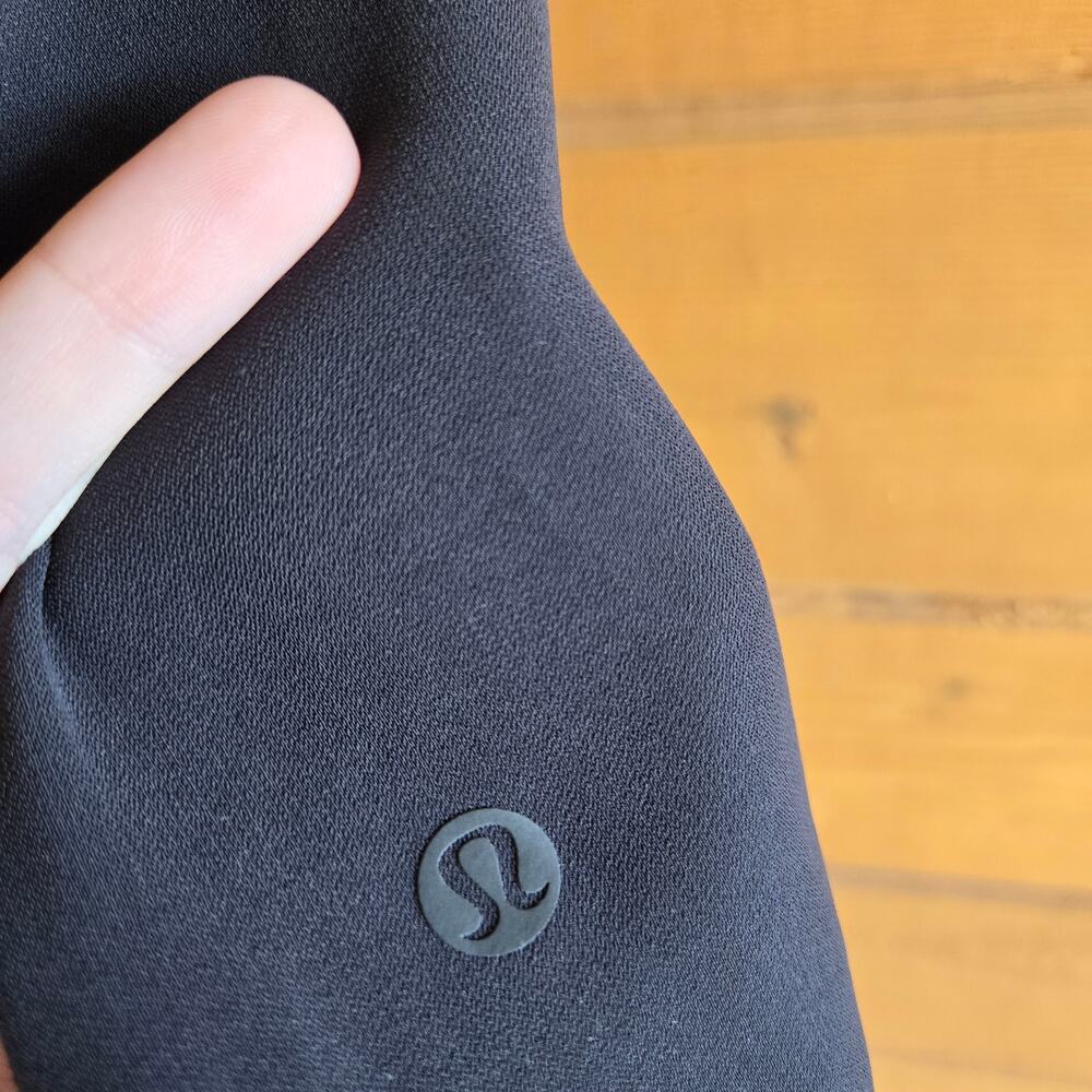 Lululemon On The Fly Skirt Woven Swift Golf Black 4 Tennis Prep Stretchy Pockets - Picture 7 of 7